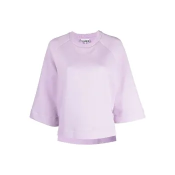 GANNI Isoli Oversized Raglan Sweatshirt 'Orchid'