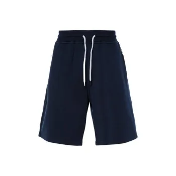 Brunello Cucinelli Drawstring Straight Leg Bermuda Shorts