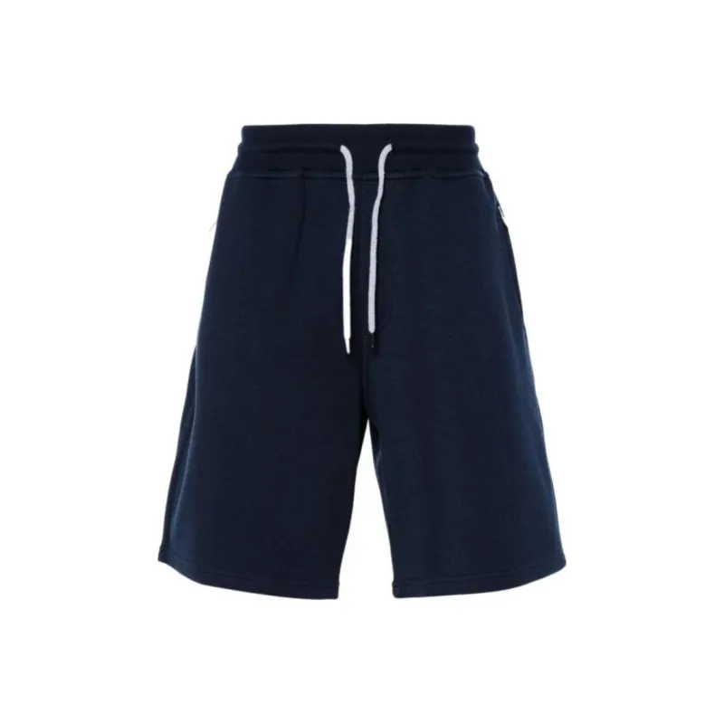 Brunello Cucinelli Drawstring Straight Leg Bermuda Shorts-0