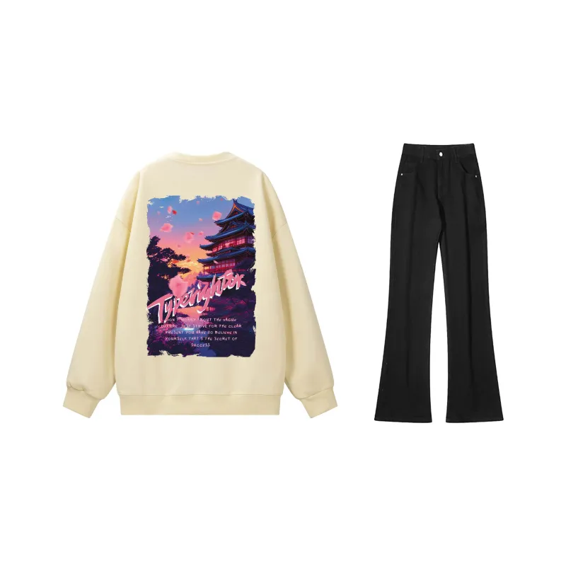 TYPERIGHTER Sweatshirt Set Unisex-10