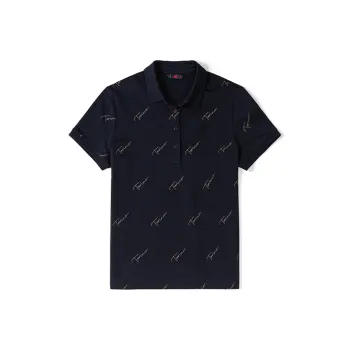 Kappa Polo Shirt Women's Deep Sea Blue