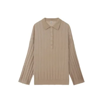 TOTEME Polo Shirts Women's Champagne