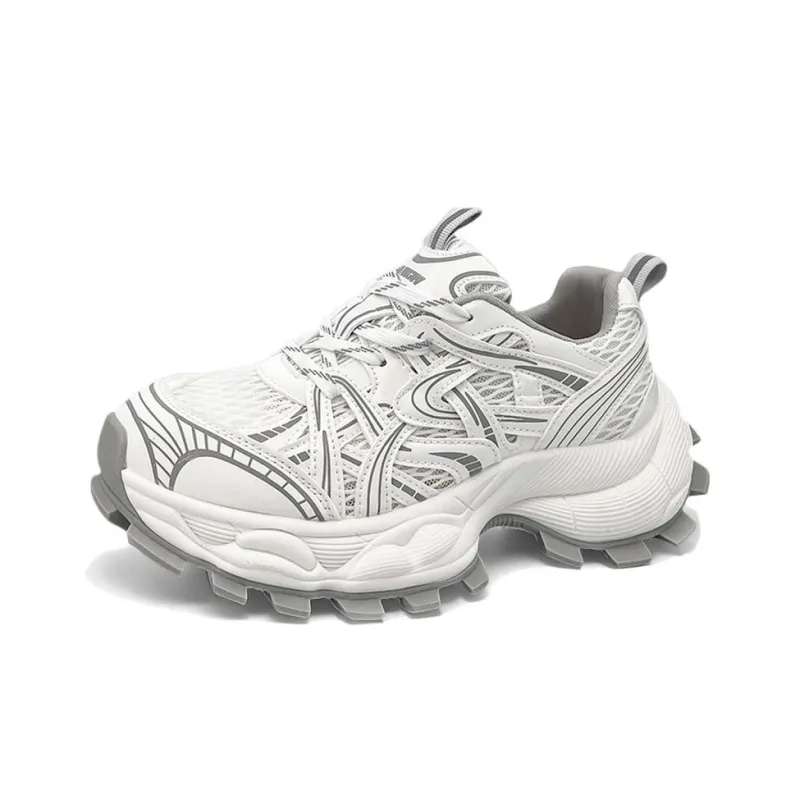 N6N8 Cushioning Height Increase Low Top Chunky Sneakers Women's-5