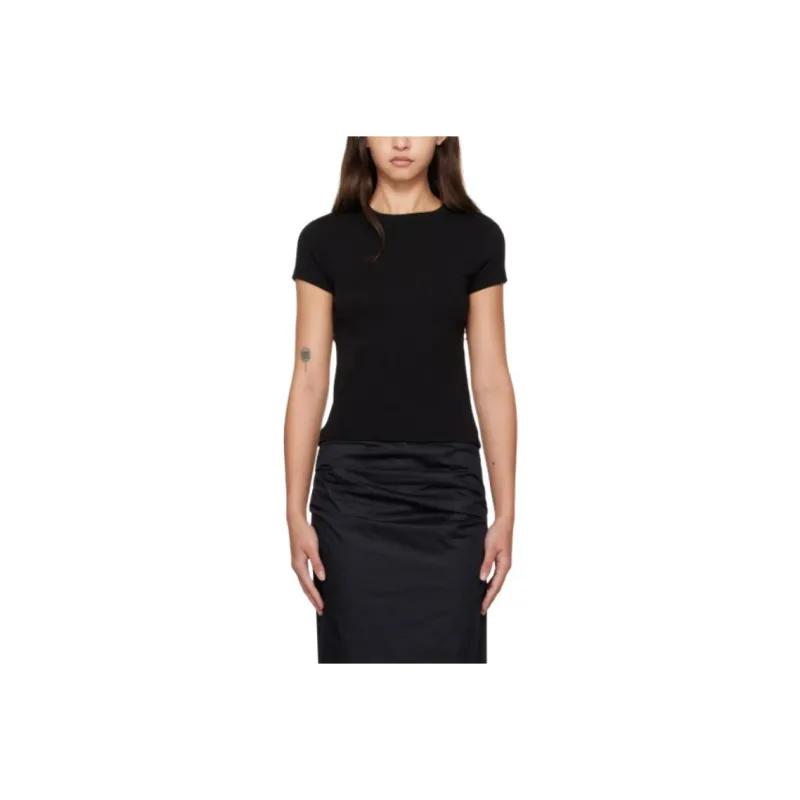 St.Agni T Shirts Women's Black-0