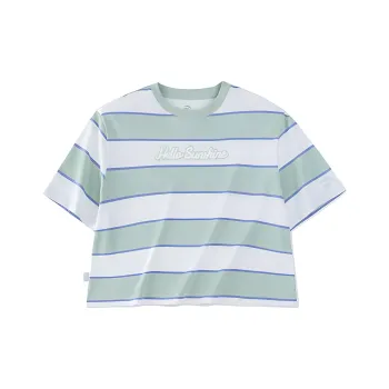 ANTA Sports Life Collection T Shirts Women's Mugwort Green