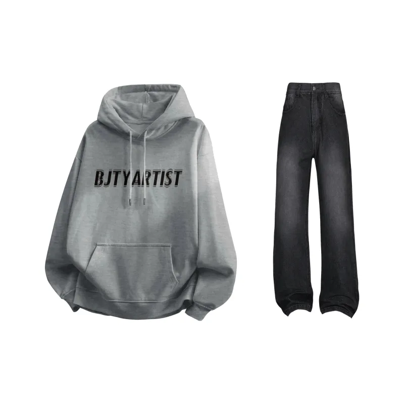 BJTY Sweatshirt Sets Unisex-42