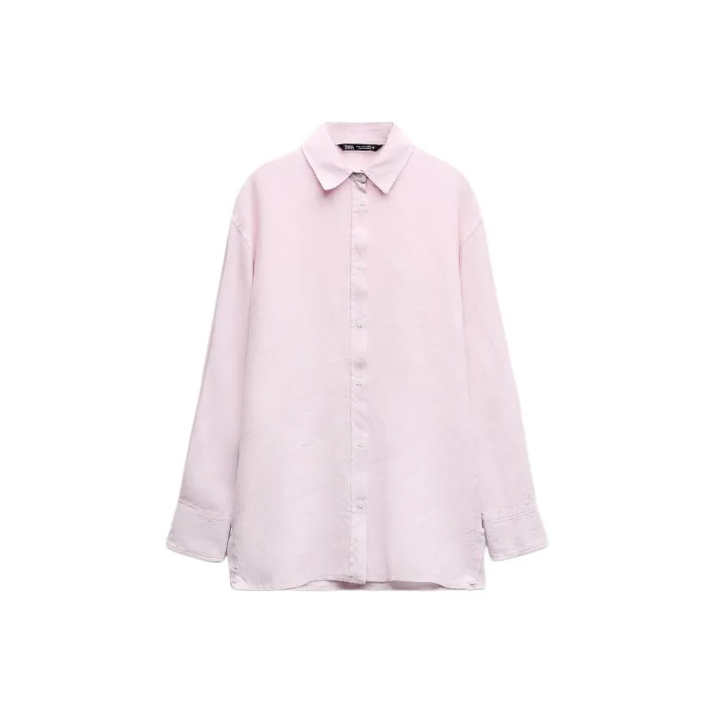 ZARA Shirts Women's Pink-0