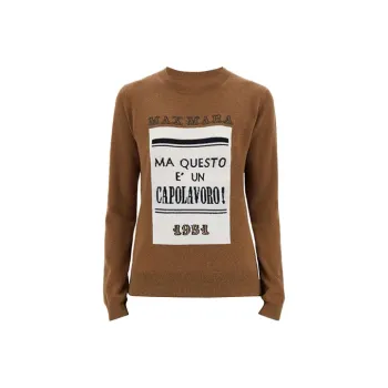 MaxMara Loose Fit Sweater Women's Tobacco