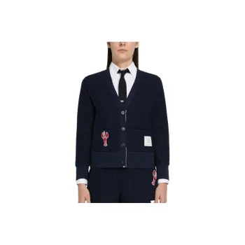 THOM BROWNE· FW22 Knitwear Women's Marine Blue