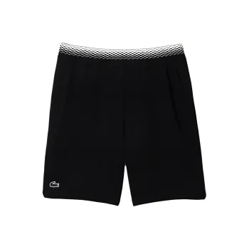 LACOSTE Daniel Medvedev Collaboration Casual Shorts Men Black
