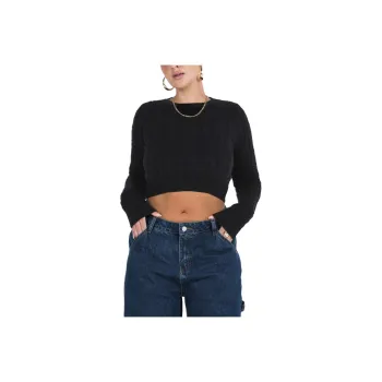PRINCESS POLLY MCCARTHY SWEATER Knitwear Women's BLACK/Black