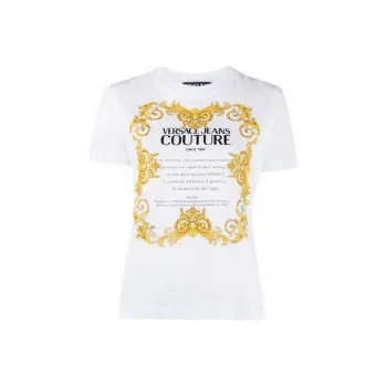 VERSACE JEANS COUTURE T-Shirts Women's White