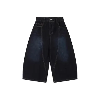 TIMD Denim Shorts Unisex Vintage Blue