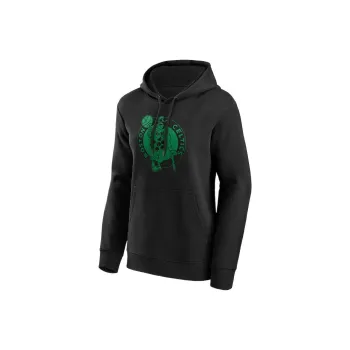 NBA Boston Celtics Mono Logo Graphic Hoodie Sweatshirt Women's Black