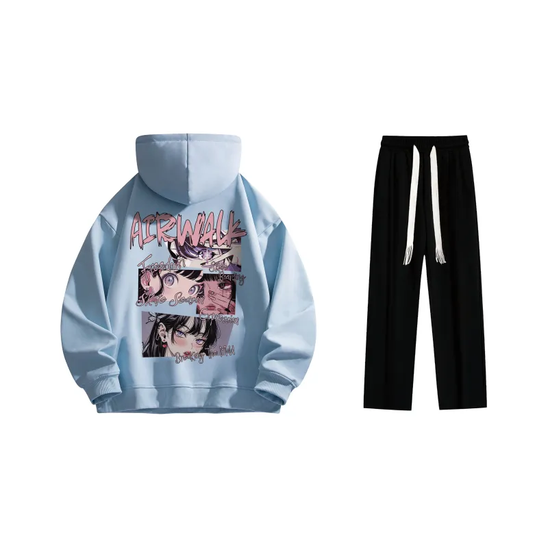 Airwalk Sweatshirt Sets Unisex-133