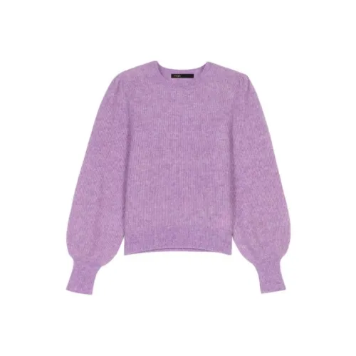 Maje Sweaters Women
s Purple