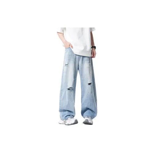 XAFB Jeans Unisex Light Blue