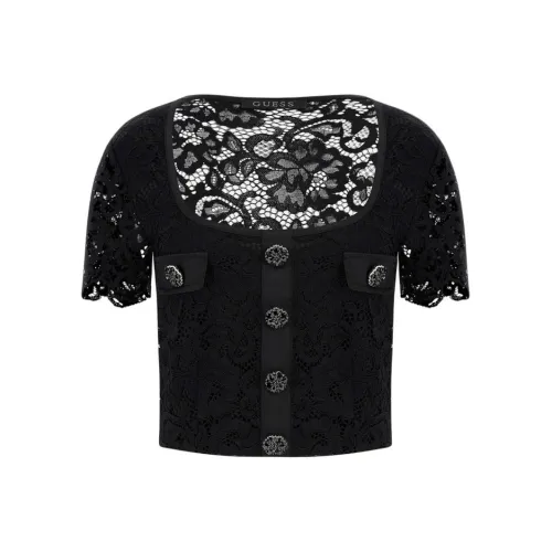 GUESS T-Shirts Women's JBLK-Black