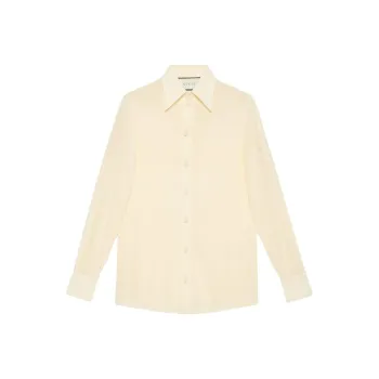 GUCCI Silk Blouse White