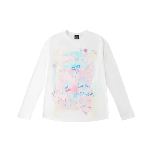 LAMLICKA T Shirt Women's Apricot