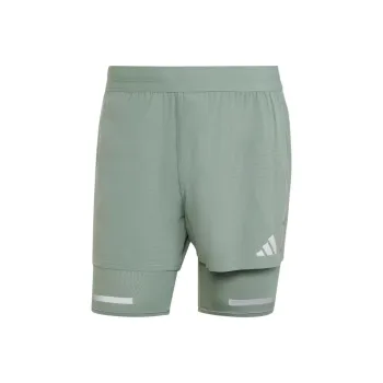 Adidas Free Shipping With AdiClub Ultimate Running Reflective 2 in 1 Shorts