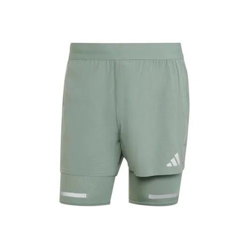 Adidas Free Shipping With AdiClub Ultimate Wmns running Reflective 2 in 1 Shorts