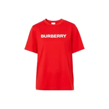 Burberry FW22 Regular T Shirt Women's Bright Red
