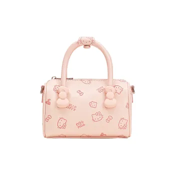 TOUTOU Hello Kitty Collaboration Hello Kitty Synthetic Leather Handbag Regular Women's Strawberry Pink
