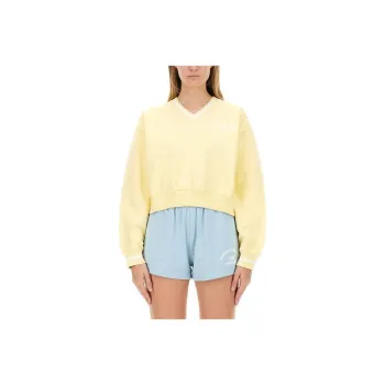 SPORTY & RICH Sweatshirt Women's Yellow