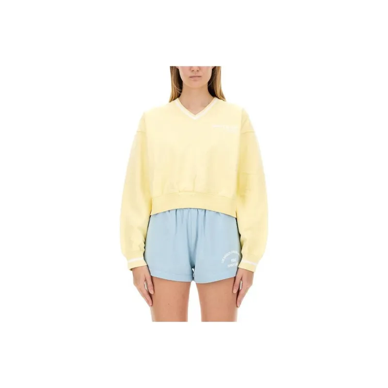 SPORTY & RICH Sweatshirt Women's Yellow-0