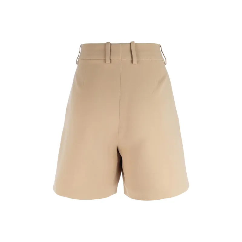 ERMANNO SCERVINO Crepe Shorts-1