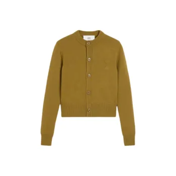 AMIPARIS Ami De Coeur embossed Cardigan