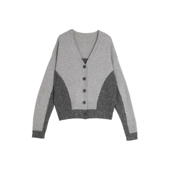 ELLE Sweater Women's Medium Gray