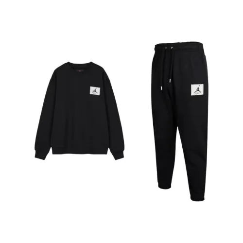 Jordan Sweatshirt Set Men's Black