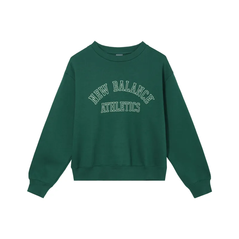 New Balance Sweatshirt Women's Green-0