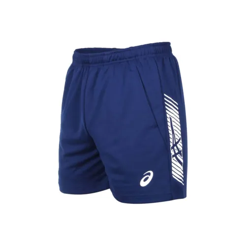 asics for Casual Shorts Men's Dark Blue White