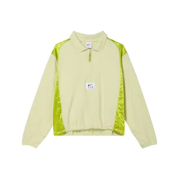 Nike Dri FitSwoosh Sweatshirt Women's Vibrant Orange Green