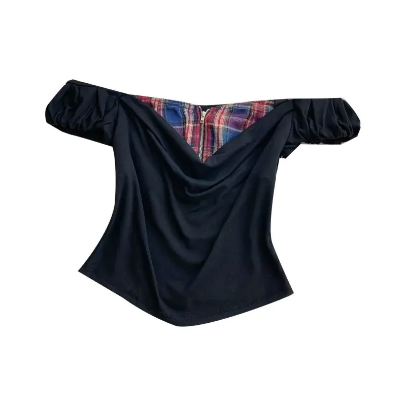 PLAY BUSH Puff Sleeve T Shirt Women's-2