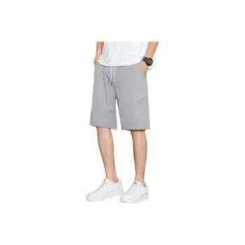 Tonlion Casual Shorts Men's Light Gray