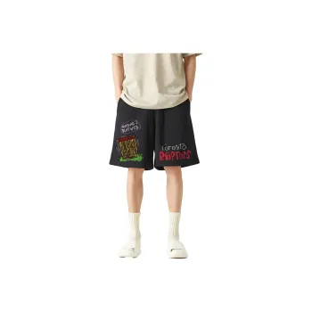 AFTER SCHOOL SPECIAL Casual Shorts Unisex Black