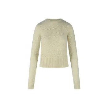SportMax Perforated Crewneck Knitted Jumper
