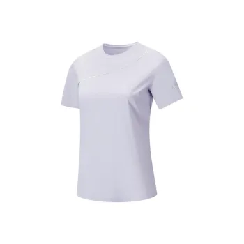 XTEP T-Shirt Women's Sheer Purple
