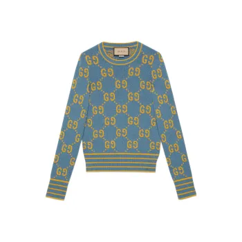 GUCCI Gg Supreme Knitted Top