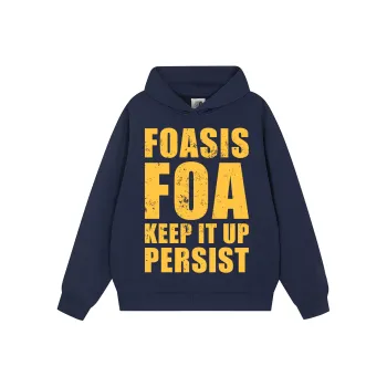 FOASIS Sweatshirt Unisex Navy Blue