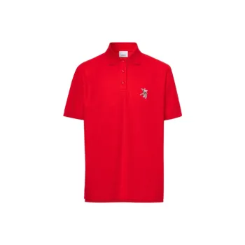 Burberry Polo Shirt Women's Red