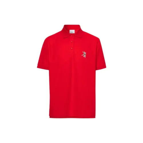 Burberry Polo Shirt Women's Red