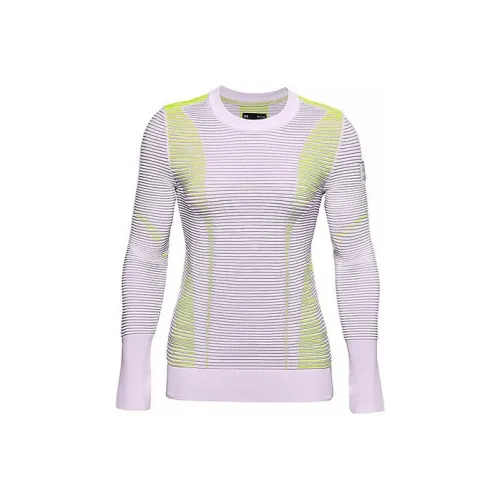 Under Armour IntelliKnit Sweatshirts Women's Light Purple