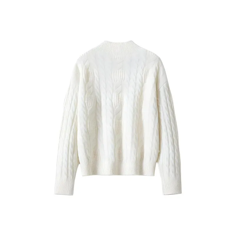 JINJU Sweaters Women's White-0