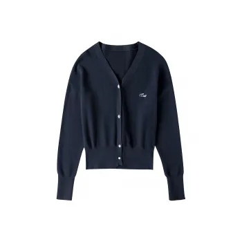 RIMUXINGHE Sweater Women's Navy Blue