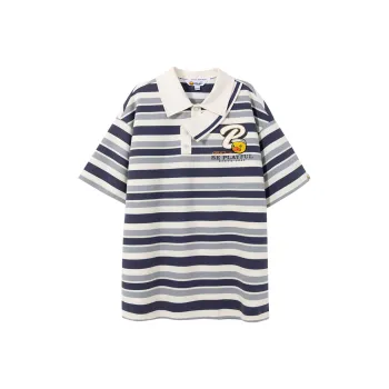 B.Duck T Shirt Women's Blue Stripes
